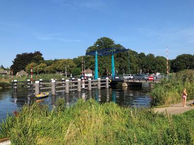 De ophaalbrug bij Laag Keppel